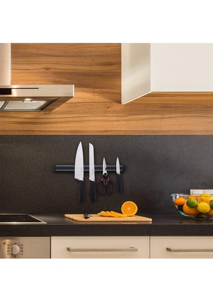 Güçlü Mıknatıslı Paslanmaz Mutfak Duvar Bıçak Askısı Standı - 33 cm modelleri