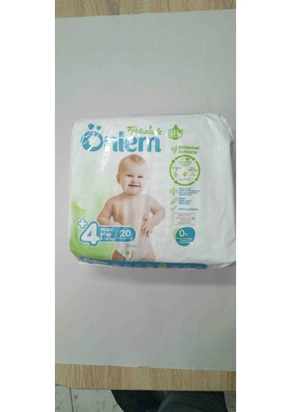 Botanica Maxi Plus 9-16 kg 1 Pakete 20 Adet  No 4 Çocuk Bezi