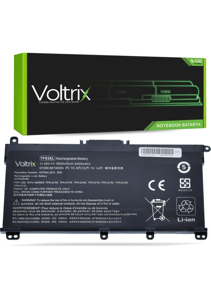 Hp Pavilion 15-CC105NT 2PR71EA Uyumlu Notebook Batarya - Pil