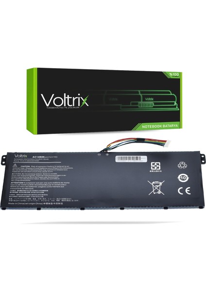 Acer AC14B8K 4ıcp5/57/80 Uyumlu Notebook Batarya - Pil