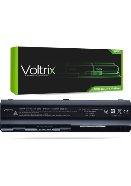 Hp Pavilion DV6-1144ET VA124EA Uyumlu Notebook Batarya - Pil