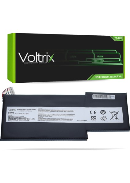 Msı Thin GF63 12UC-666XTR Uyumlu Notebook Batarya - Pil