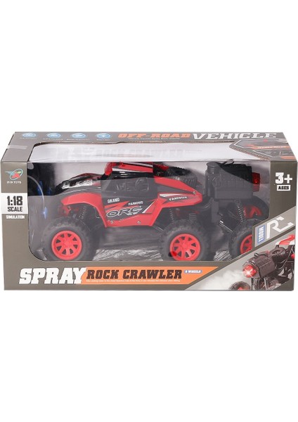 299 Kumandalı Şarjlı Duman Atan Rock Crawler Araba 1:18 -Can Oyuncak