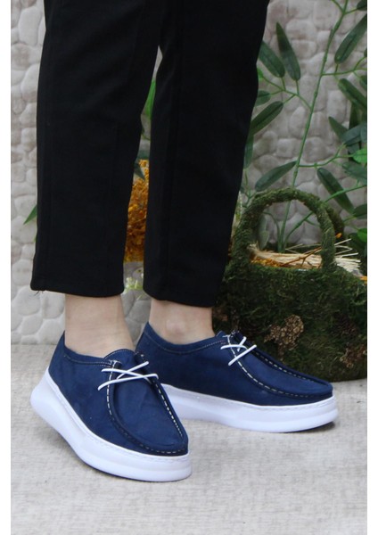 Gnd 32600 Lacivert Süet Comfort Hafif Rahat Günlük Kadın Ayakkabı fiyatları