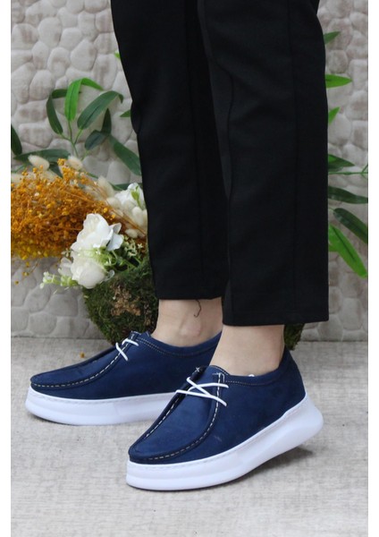 Gnd 32600 Lacivert Süet Comfort Hafif Rahat Günlük Kadın Ayakkabı modelleri