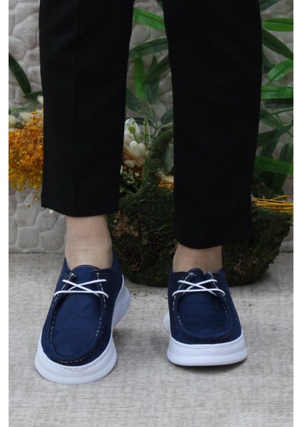 Gnd 32600 Lacivert Süet Comfort Hafif Rahat Günlük Kadın Ayakkabı fırsatları