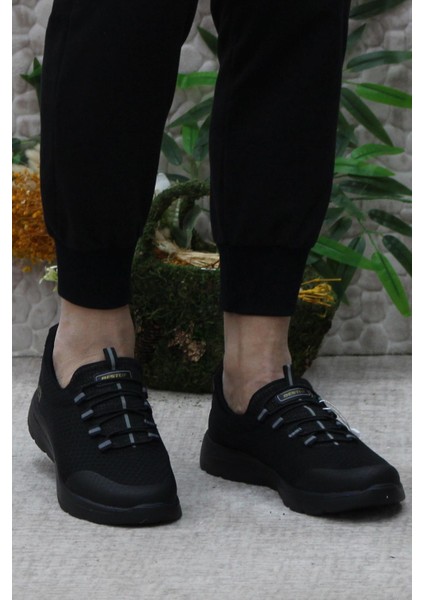 B85 Siyah Rahat Esnek Sneaker Erkek Spor Ayakkabı fiyatları