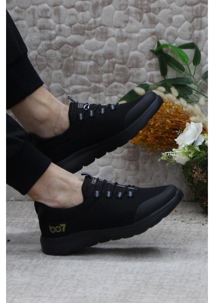 B85 Siyah Rahat Esnek Sneaker Erkek Spor Ayakkabı indirimleri