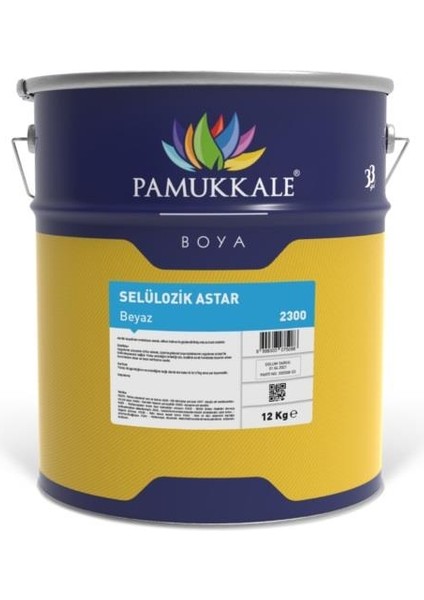 Selülozik Astar 12 kg Beyaz