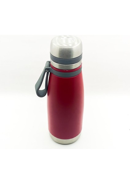 Kişiye Özel Paslanmaz Çelik Çift Duvar Termos Matara 600 ml