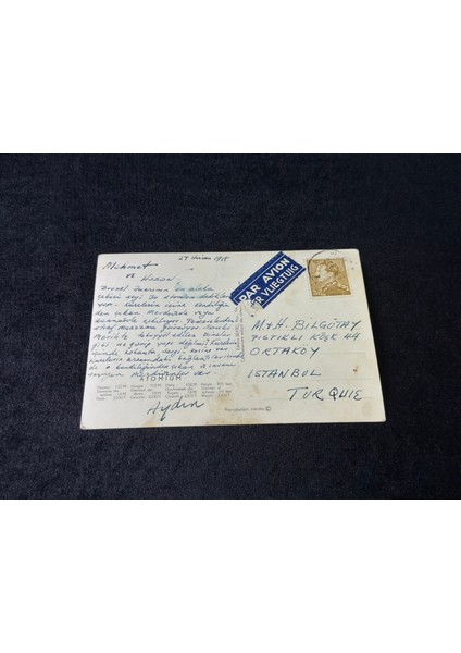 17B539 Pohled Atomıum Brusel, Belgie - Sobotka Kartpostal 1958 Yılında Belçika'dan Türkiye'ye Postalanmış modelleri