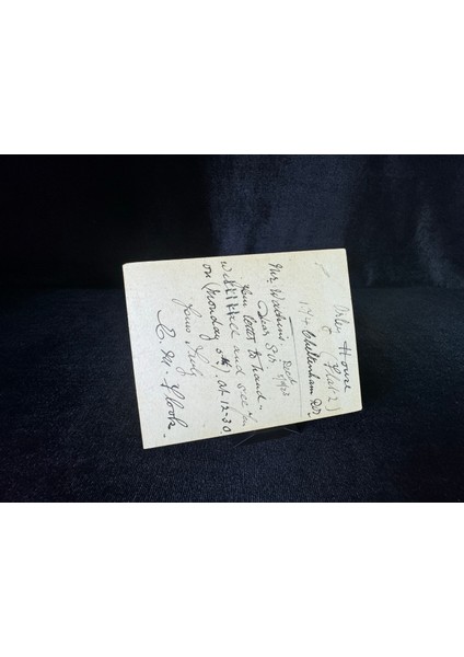 Ingiltere Bristol 1923 Yılından Postadan Geçmiş Posta Kartı One Penny Pullu