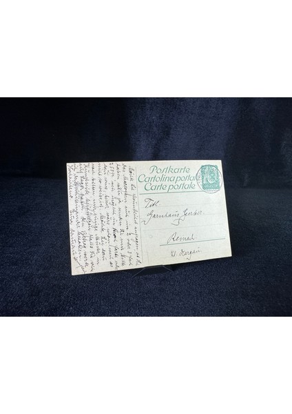 Isviçre Antiye 1924 Yıılında Postadan Geçmiş Helvetia