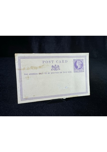 Ingiltere Antiye GB Queen Vıctorıa ½d Postcards 1872/1876 Half Penny