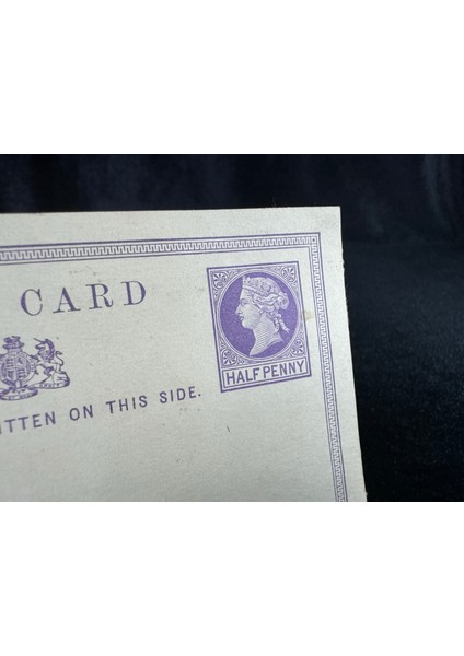 Ingiltere Antiye GB Queen Vıctorıa ½d Postcards 1872/1876 Half Penny fiyatları