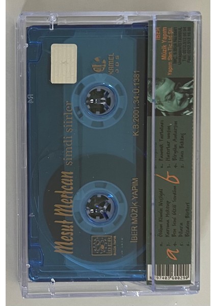 Mesut Mertcan Şimdi Şiirler Kaset (Orjnal Dönem Baskı Kaset)