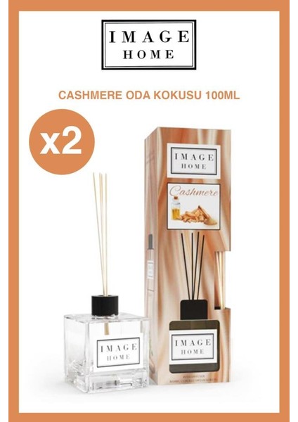 Image Home Çubuklu Kalıcı Kokulu Bambu Çubuklu Kaşmir Oda Ortam Kokusu 100ml