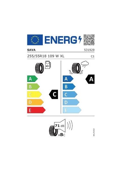255/55 R18 109W Intensa 2 Xl Fp Suv Yaz Lastiği (Üretim Yılı: 2023)