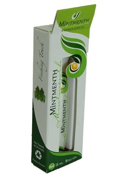 LISINYA214 Menthol Masaj Yağı Roll On Mentol Nane Okaliptus Bitkisel Yağlar Karışımlı 15 ml