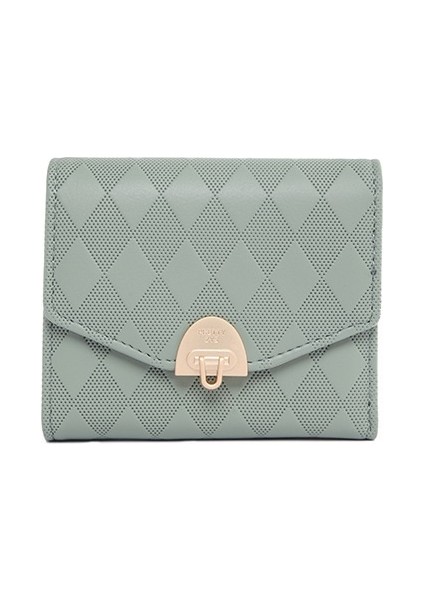 Çok Fonksiyonlu Kadın Kısa Üç Katlı Cüzdan (Yurt Dışından)