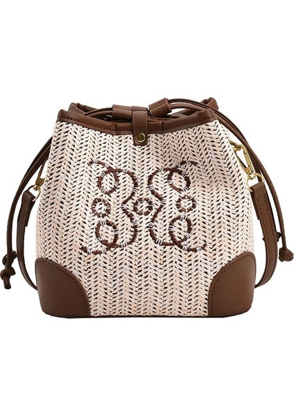 Kadın Kova Çantası Omuz Çantası Crossbody Çanta (Yurt Dışından)