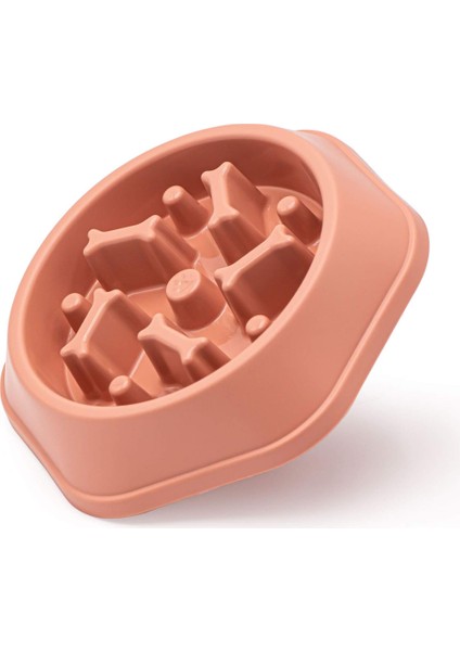 Obez Kedi Köpek Mama Kabı - Labirent Mama Kabı - Yavaş Yeme Kabı (Yerli Üretim)