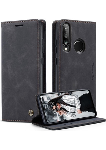 Huawei P30 Lite Durumda Kart Yuvası Için Flip Case Kickstand Flip Folio Kitap Pu (Yurt Dışından) fiyatları