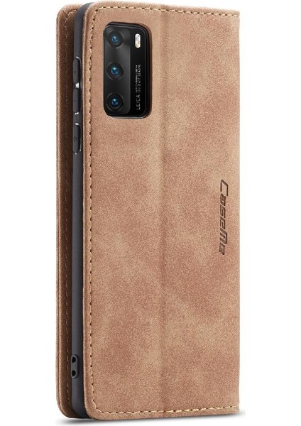 Huawei P40 Manyetik Kapatma Için Flip Case Darbeye Çevir Folio Kitap Pu (Yurt Dışından) modelleri