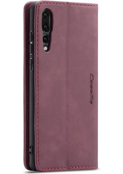 Huawei P20 Pro Için Flip Case Vintage Pu Deri Cüzdan Flip Folio Kitap (Yurt Dışından) indirimleri