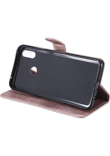 Kart Yuvası Klasik ile Huawei P Akıllı Yüksek Kaliteli Deri Için Flip Case (Yurt Dışından)