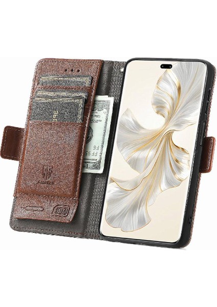 Onur Için Flip Case 100 Pro 5g Iş Çoklu Kart Yuvası Cüzdan Çok Renkli (Yurt Dışından)