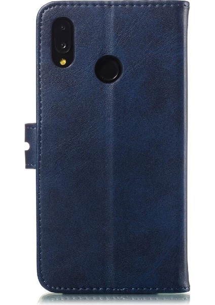 Huawei P20 Lite Için Cüzdan Durumda Tüm Yuvarlak Koruma Kabartmalı Kart Tutucu (Yurt Dışından)