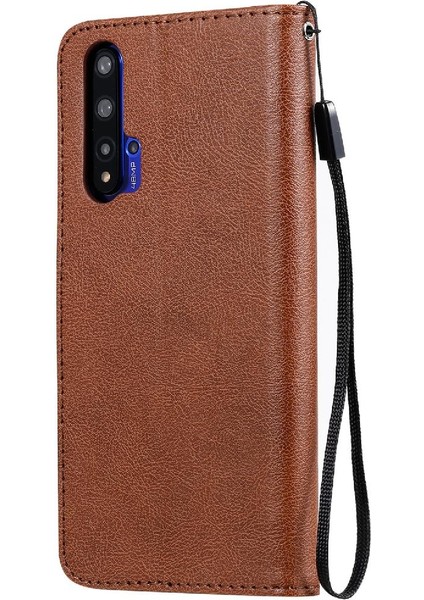 Kart Yuvası Klasik Düz Renk Iş ile Onur 20/20 Pro Için Flip Case (Yurt Dışından) indirimleri