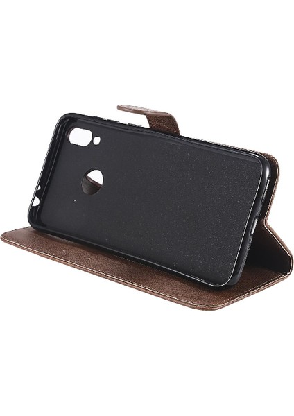 Kart Yuvası Yüksek Onur 8c Iş Cüzdan Telefon Kılıfı Için Flip Case (Yurt Dışından) indirimleri
