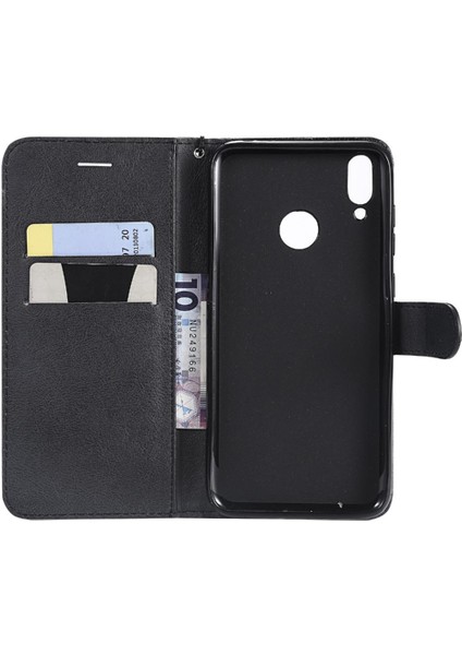 Kart Yuvası Yüksek Onur 8c Iş Cüzdan Telefon Kılıfı Için Flip Case (Yurt Dışından) indirimleri