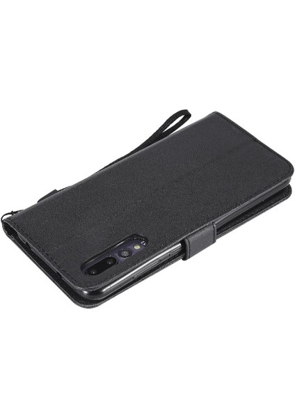 Huawei P20 Pro Için Flip Case Yüksek Kalite Deri Iş Cüzdan Telefon (Yurt Dışından) fırsatları