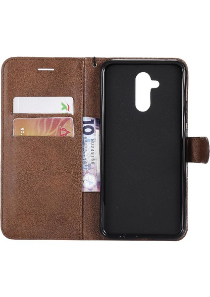 Kart ile Huawei Mate 20 Lite Iş Cüzdan Telefon Kılıfı Için Flip Case (Yurt Dışından)