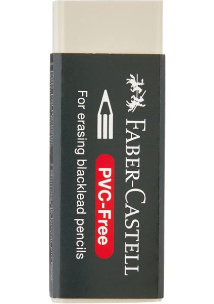 Faber Castel Büyük Silgi Beyaz Pvc Free 3 Lü 188539
