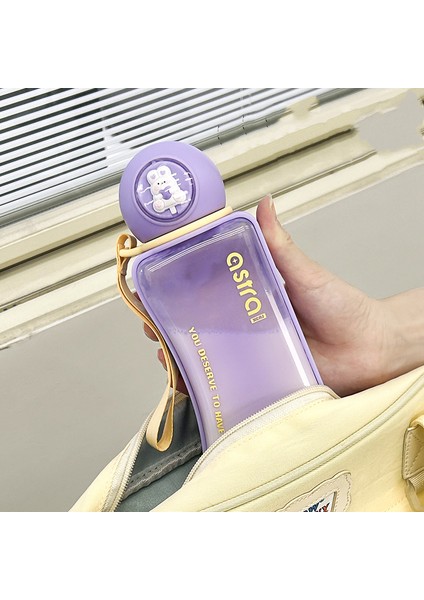 500 ml Yaz Öğrenci Açık Taşınabilir Su Şişesi Büyük Kapasiteli Doğrudan Içme Suyu Bardağı (Yurt Dışından) fiyatları