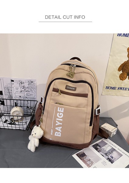 Ortaokul Öğrencileri Için Büyük Kapasiteli Sırt Çantası (Yurt Dışından)