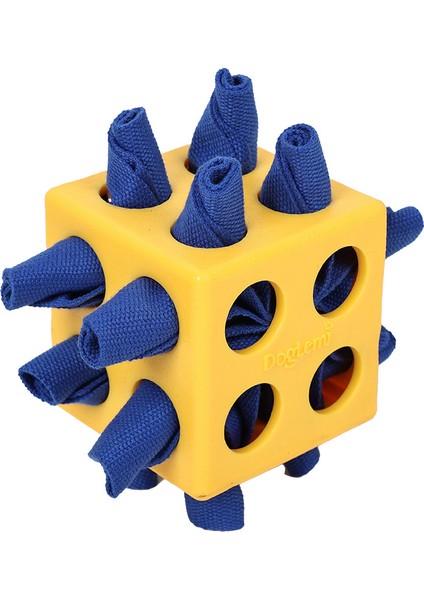 ZHOUHUAN3SHOP Pet Köpek Rubik Küp Oyuncak Köpek Diş Çıkarma ve Isırmaya Dayanıklı Eğitici Oyuncak (Yurt Dışından)
