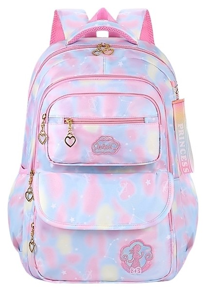 ZHOUHUAN3SHOP Ilkokul Çantası Kız Hafif Okul Çantası 3-6 Sınıf Ilkokul Öğrencileri (Yurt Dışından)