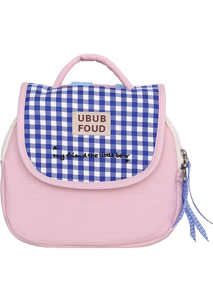 Kore Tarzı Sırt Çantası Çocuk Çantası Sonbahar ve Kış Yeni Moda Kontrast Renk Sevimli Küçük Sırt Çantası Erkek ve Kız Ekose Küçük Okul Çantası (Yurt Dışından)