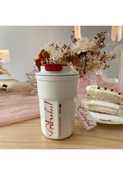 400ML Öğrenci Taşınabilir Termos Paslanmaz Çelik Su Şişesi (Yurt Dışından)