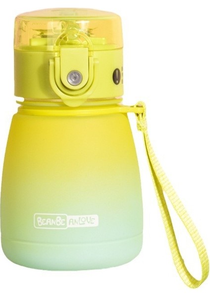 305ML Çocuk Sevimli Saman Plastik Su Şişesi Öğrenci Mini Taşınabilir Su Bardağı (Yurt Dışından)
