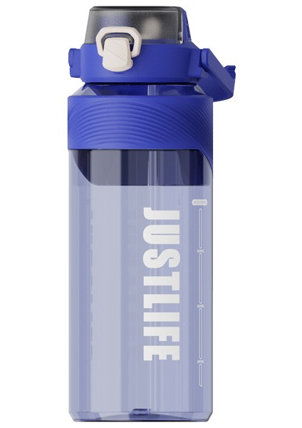 Öğrenci Büyük Kapasiteli Gezgin Su Şişesi 1800ML Açık Plastik Su Bardağı (Yurt Dışından)