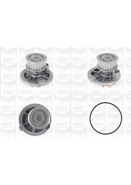 Su Pompası PA572A Lacettı 2.0i 16V Vectra-B 1.8-2.0 16V X20XEV 1334139 Gold