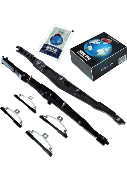 Vw Bora Golf Jetta New Passat Touareg Gtı R32 Beetle Sunroof Kızak & Döşeme Sac Seti 8D5877151A