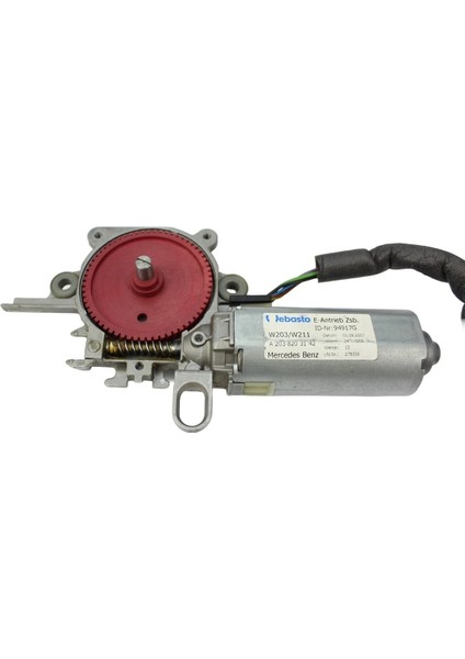 Mercedes Benz Cls C219 2004-2010 Sunroof Motor Dişlisi & Yağı 0 390 200 011 039020001, 949 16C fırsatları