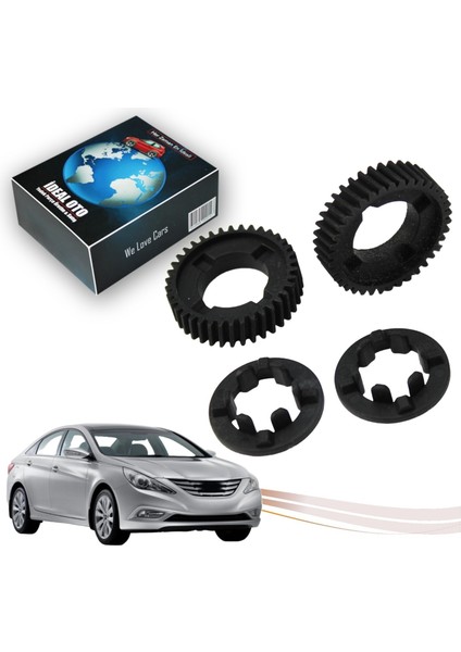 Hyundai Sonata 6 2009-2015 Ayna Motor Dişlisi Sol ve Sağ Set